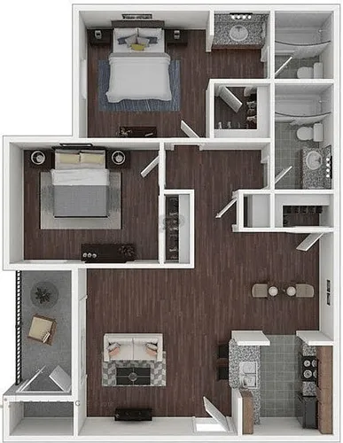 Floor plan B2