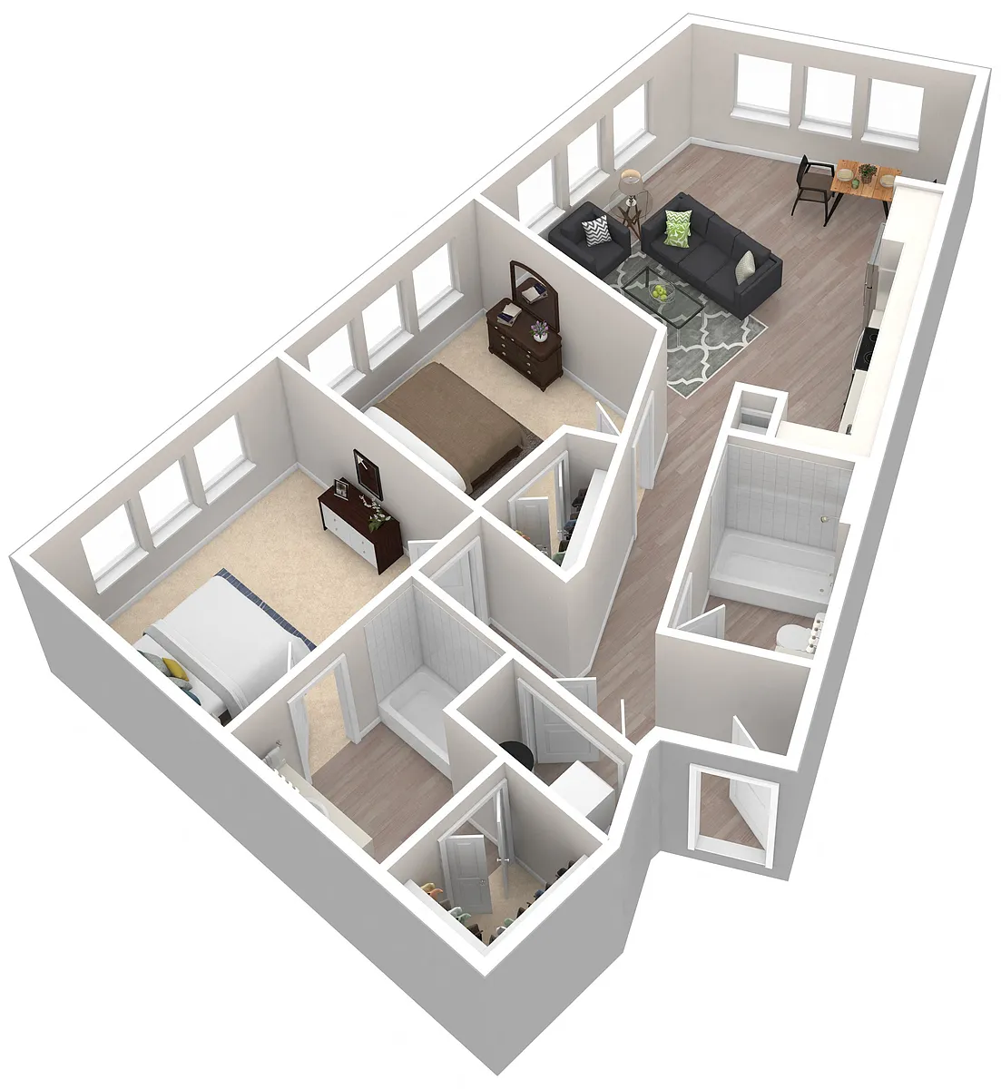 Floor plan B3 - SCOTTIE