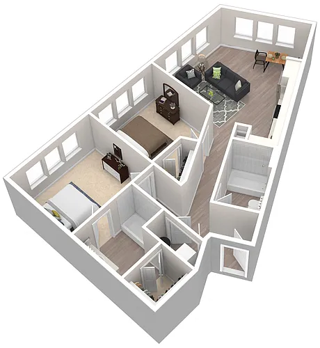 Floor plan B3 - SCOTTIE