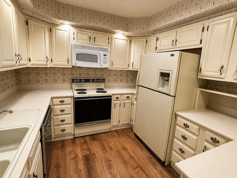 Main floor kitchen.