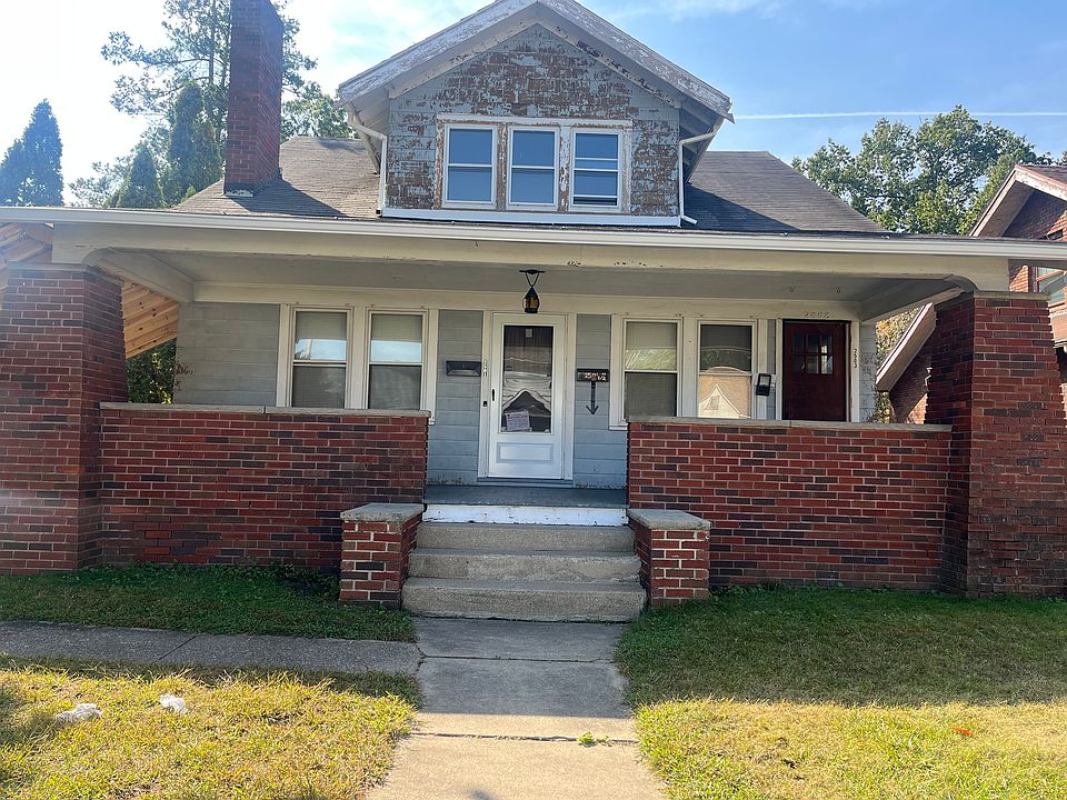 front of home. In process of complete exterior painting