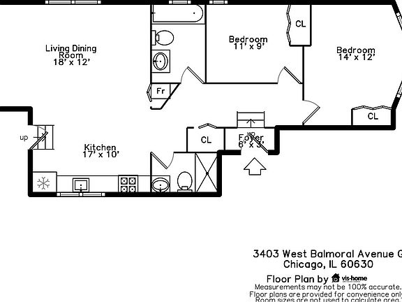 3rd image of 3403 W Balmoral Ave #G