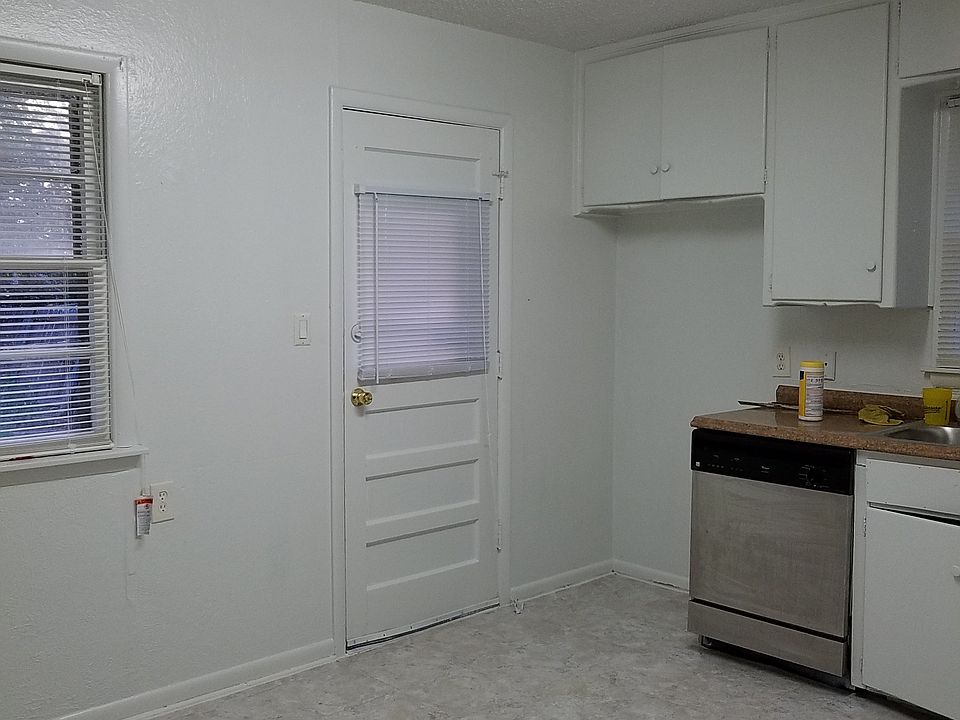 Kitchen-backyard door