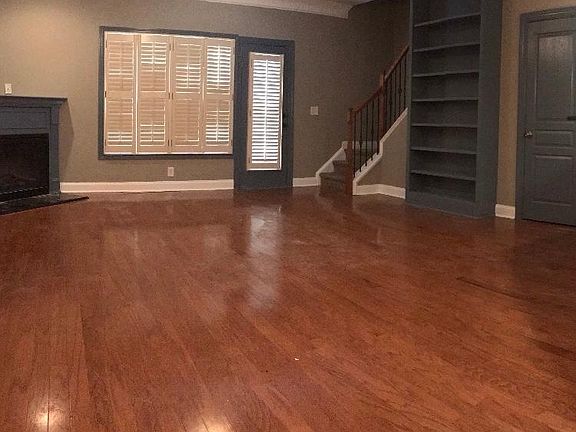 Main floor (from entry). "standing in" dining room towards living room and half bath (door on right).