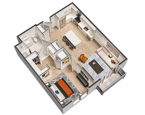 Floor plan Prism