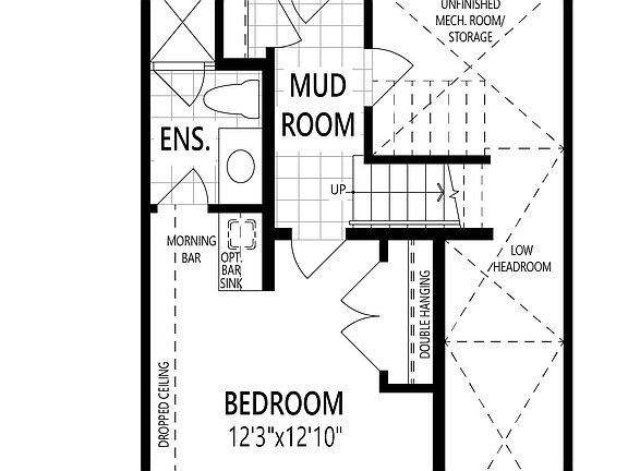 Bedroom 4 In Lieu of Recreation Room