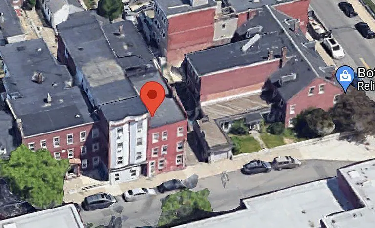 View of the lower part of 109 Garden and Union Streets
