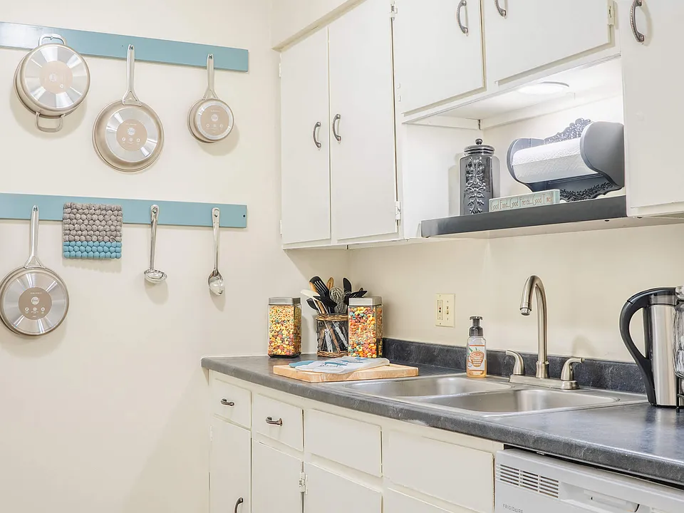 Ample Kitchen Storage and Prep Space!