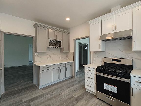 new kitchen with new appliance