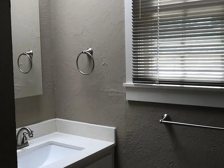 Bath #1 vanity with quartz top