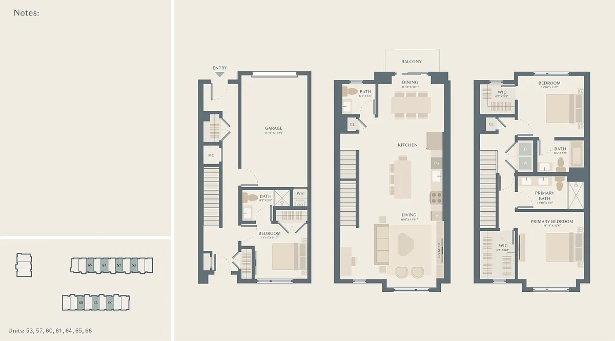 Floor plan Townhouse A