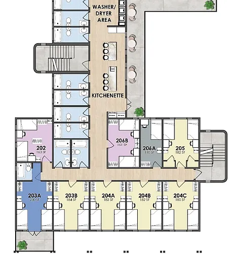 Floor plan Second Floor A