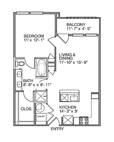 Floor plan Oswalt