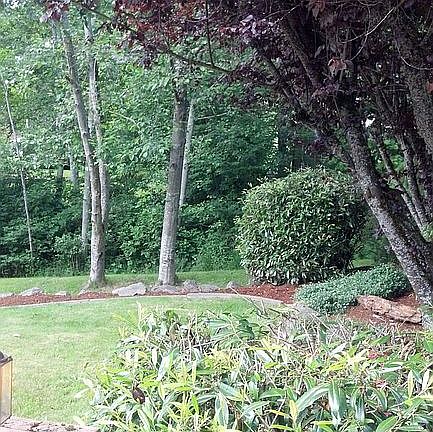 Front yard-flowerbeds