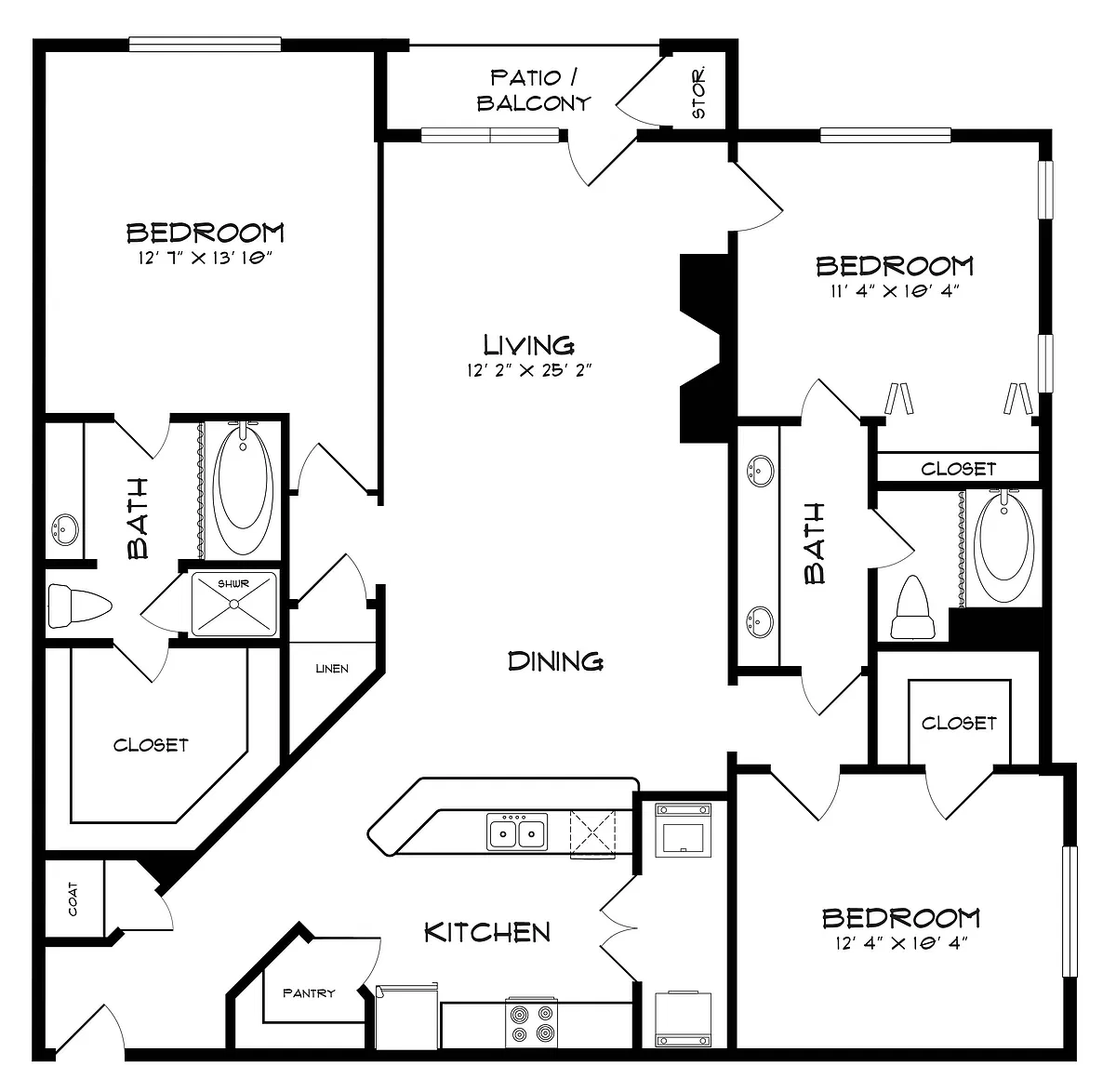 Floor plan C2