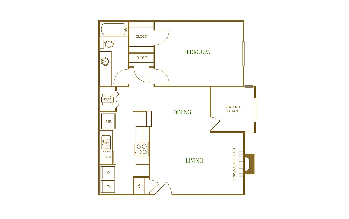 Floor plan A1 Modern