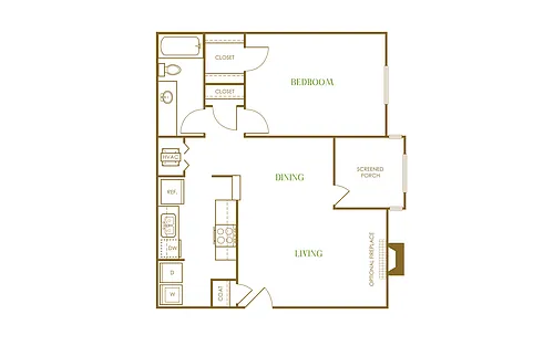 Floor plan A1 Traditional