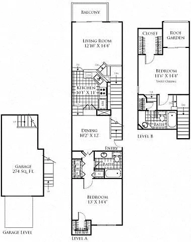 Floor plan The Portofino