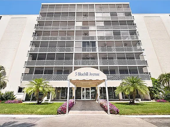 Front of the building
