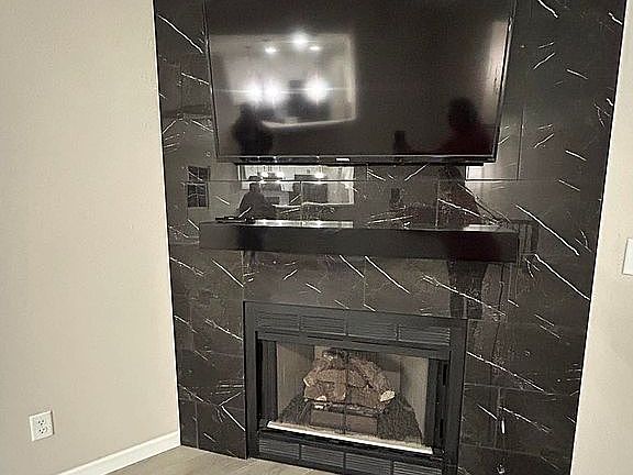 Tile Fireplace