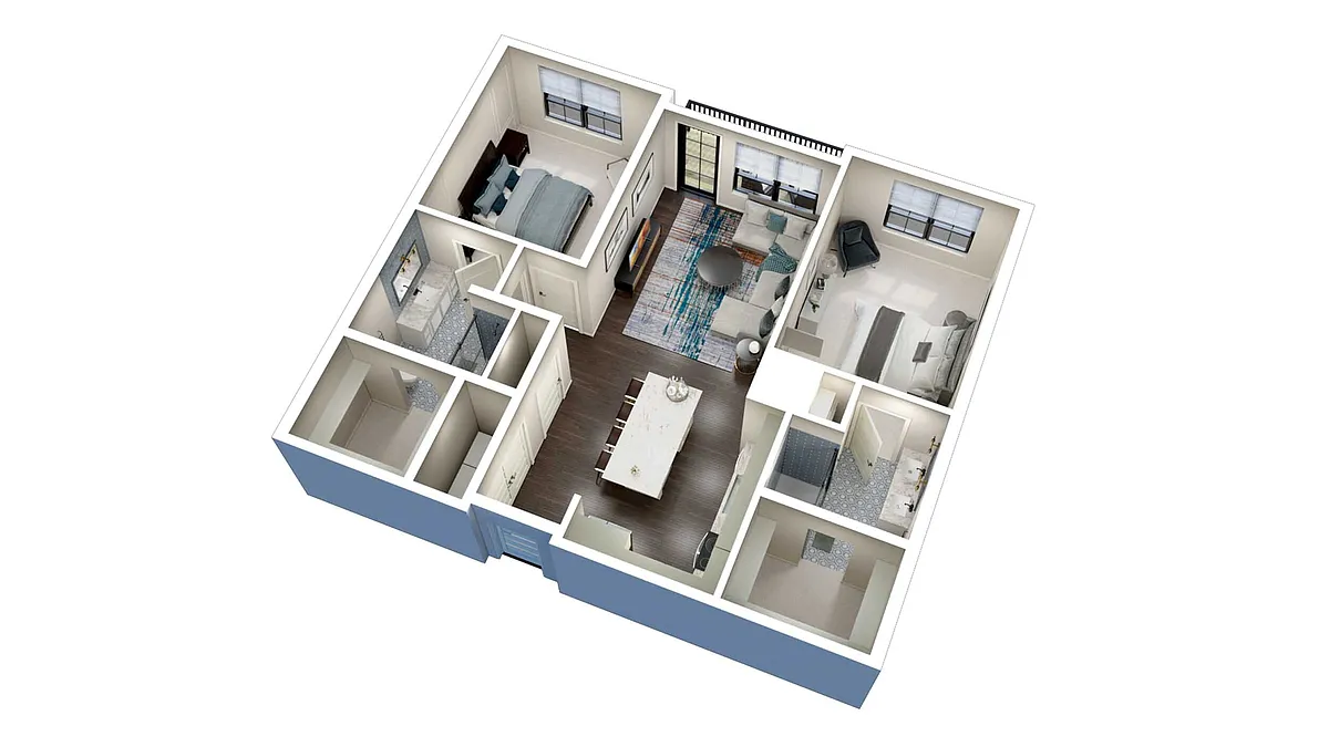 Floor plan B