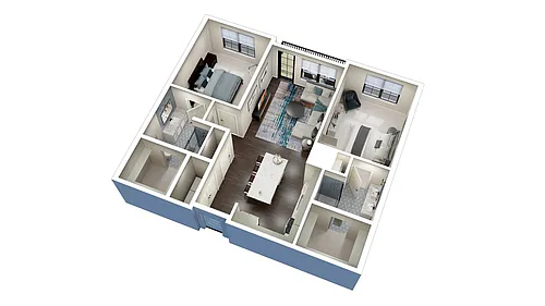 Floor plan B