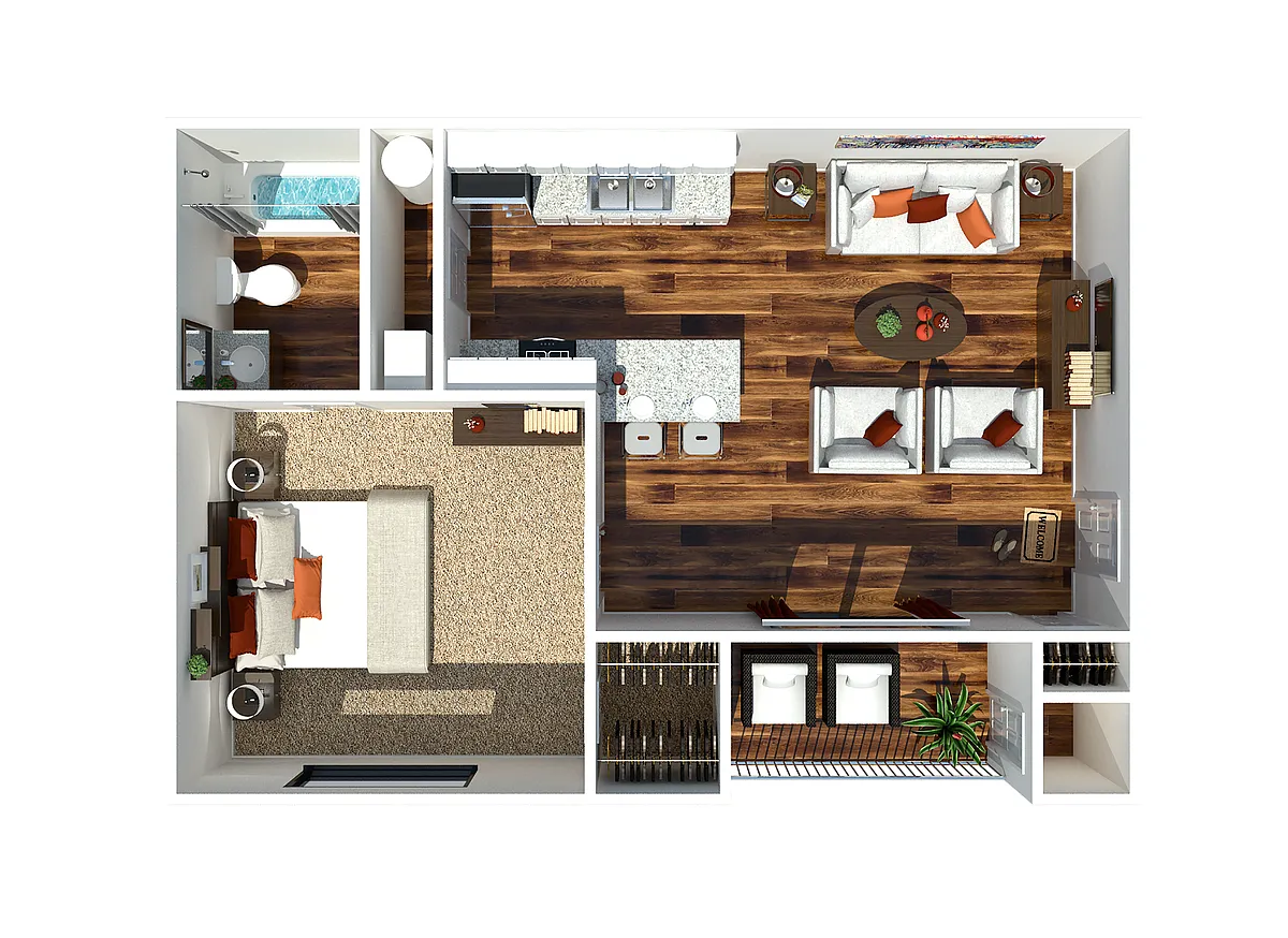 Floor plan White Birch