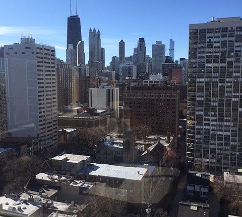View of downtown Chicago