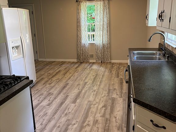 View from garage entry door.