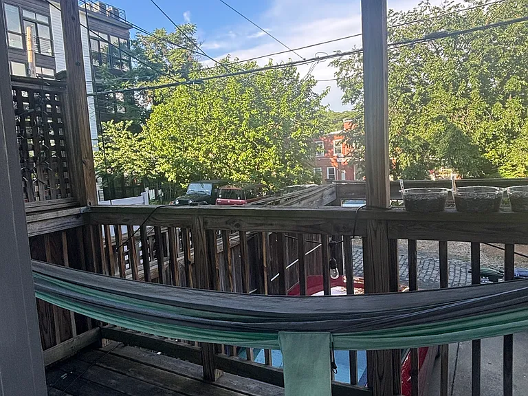 Balcony (hammock not included)