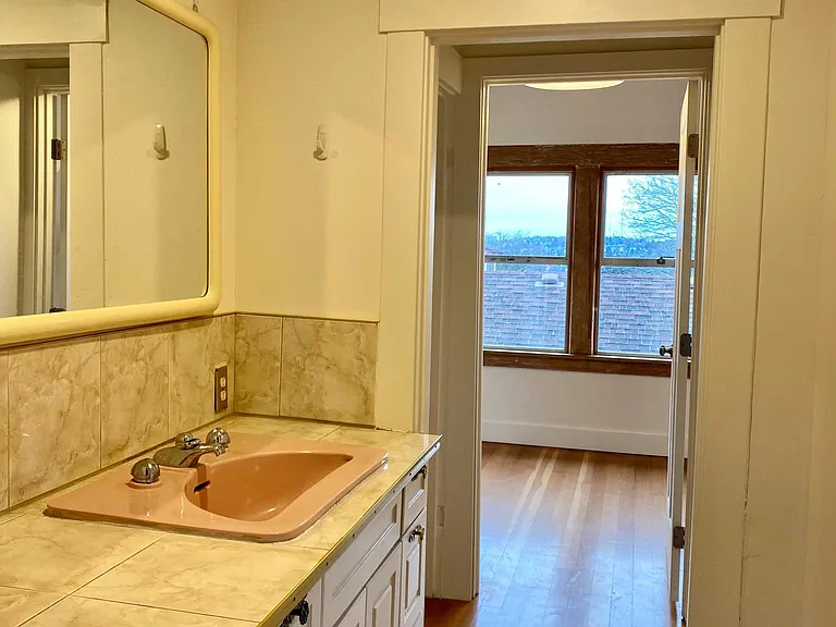 bathroom counter