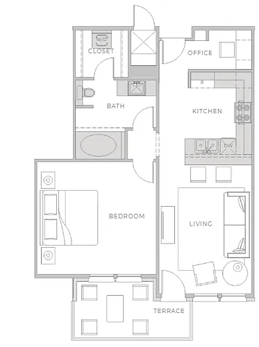 Floor plan A42