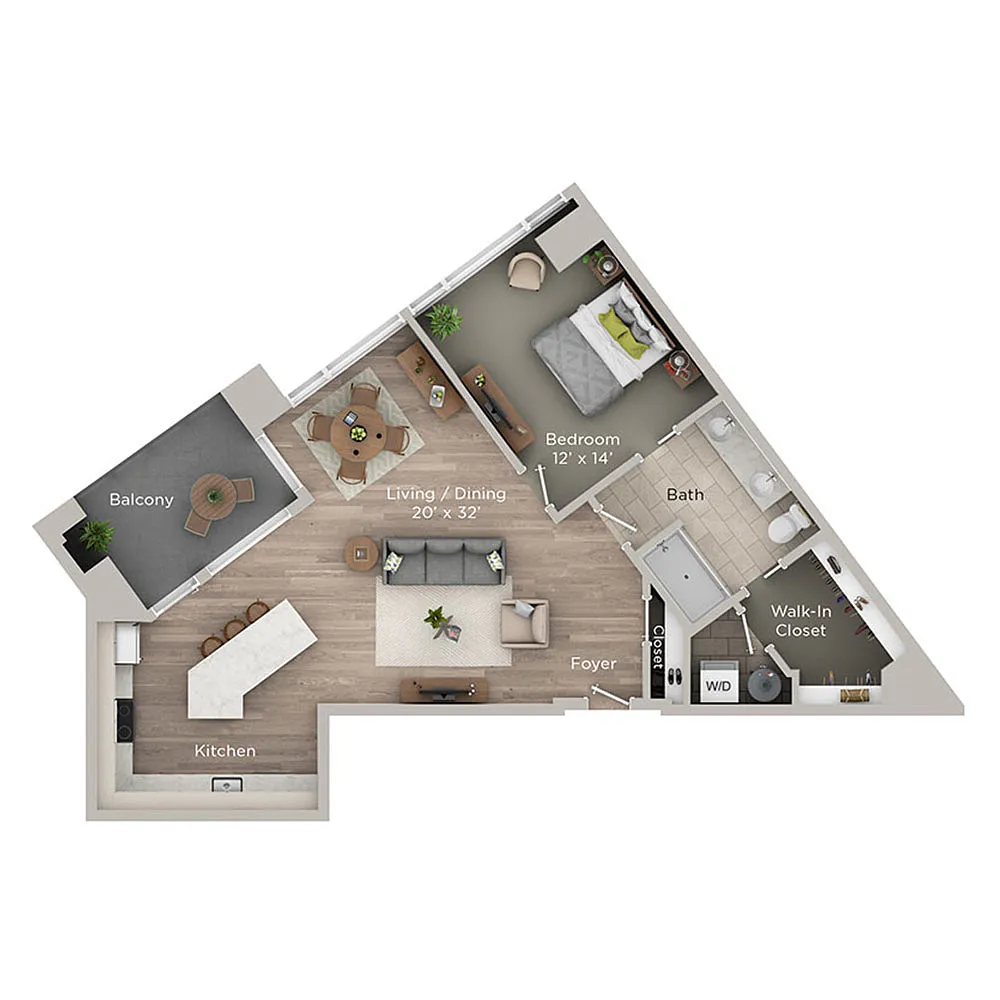 Floor plan The Bailey