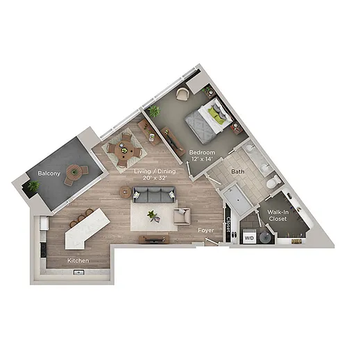 Floor plan The Bailey