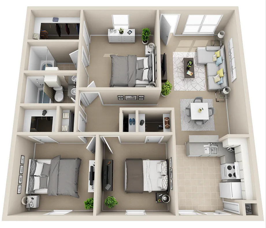 Floor plan 3X2