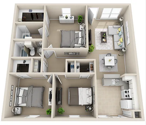 Floor plan 3X2