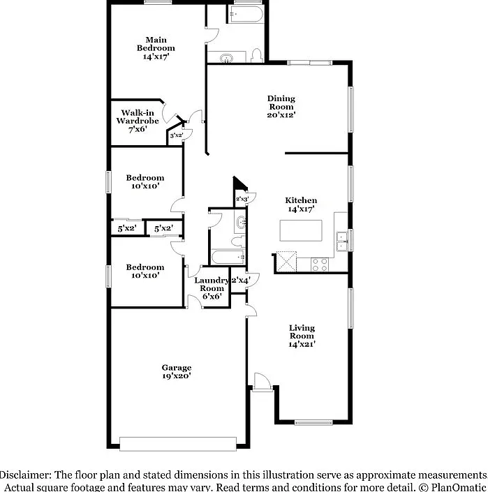 3 bed, 2.0 bath, 1691 sqft, $2,110 — Photo 2