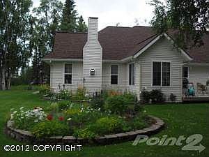 Perennial flower beds