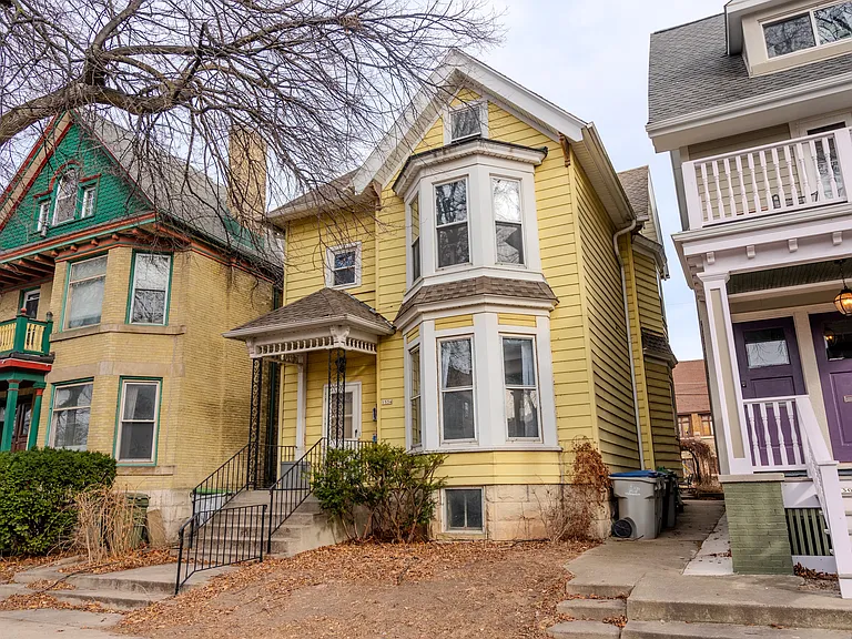Exterior view of the home.