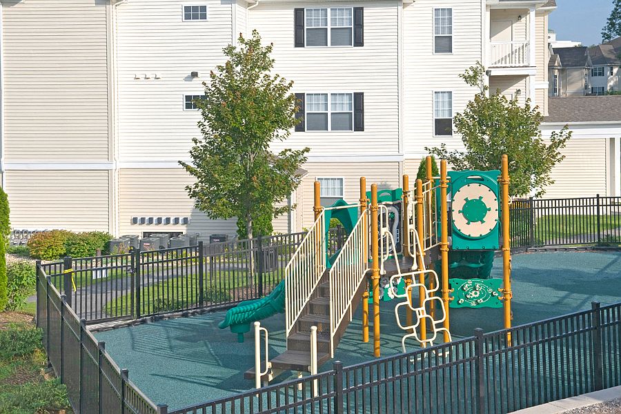 Picnic areas, BBQ grills, an outdoor fireplace, and a children's play area