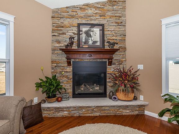 Stone Fireplace