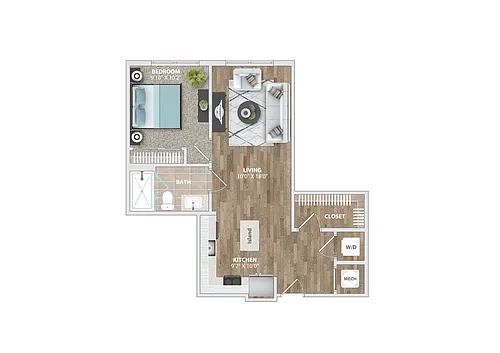 Floor plan A10A