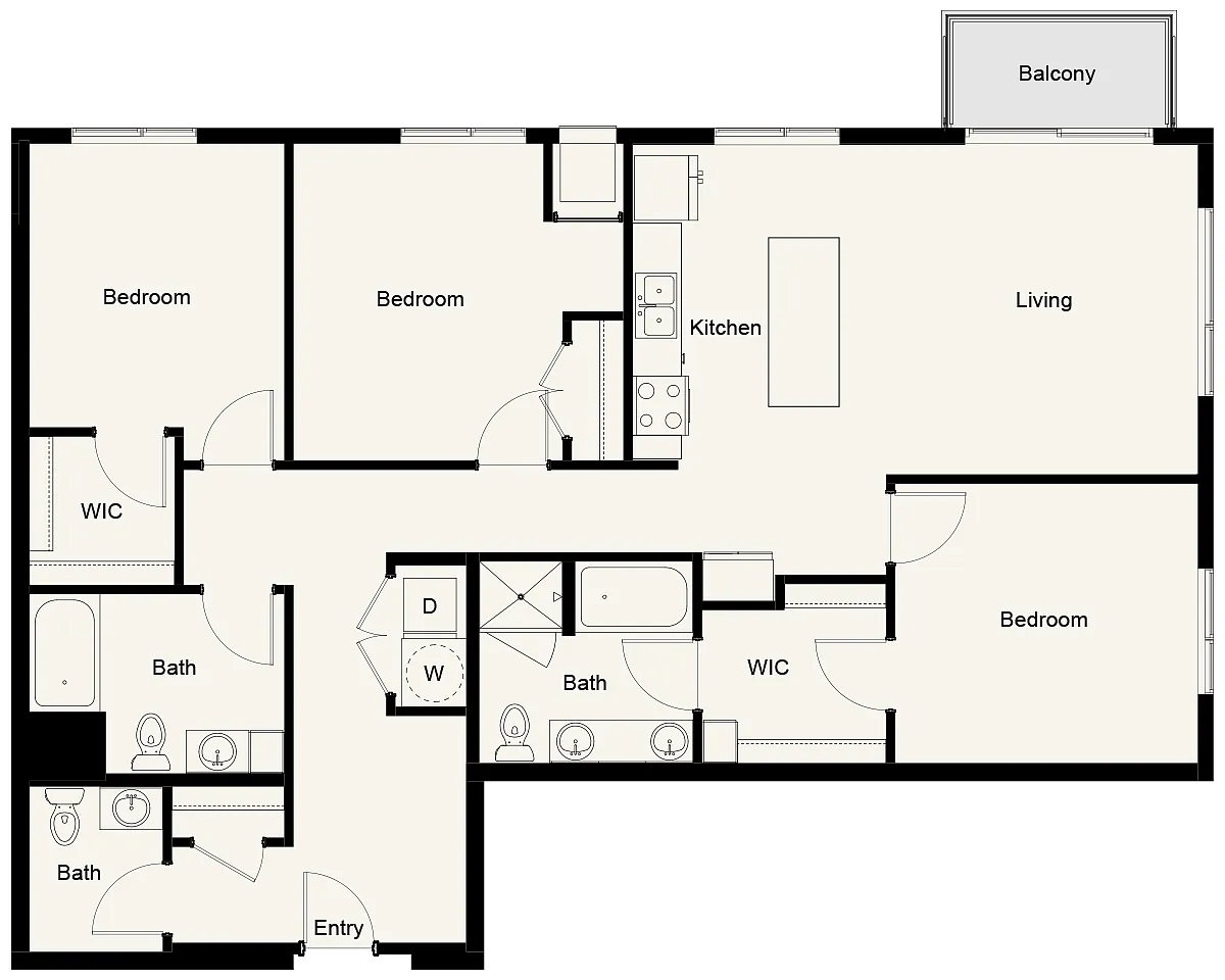 Floor plan C3