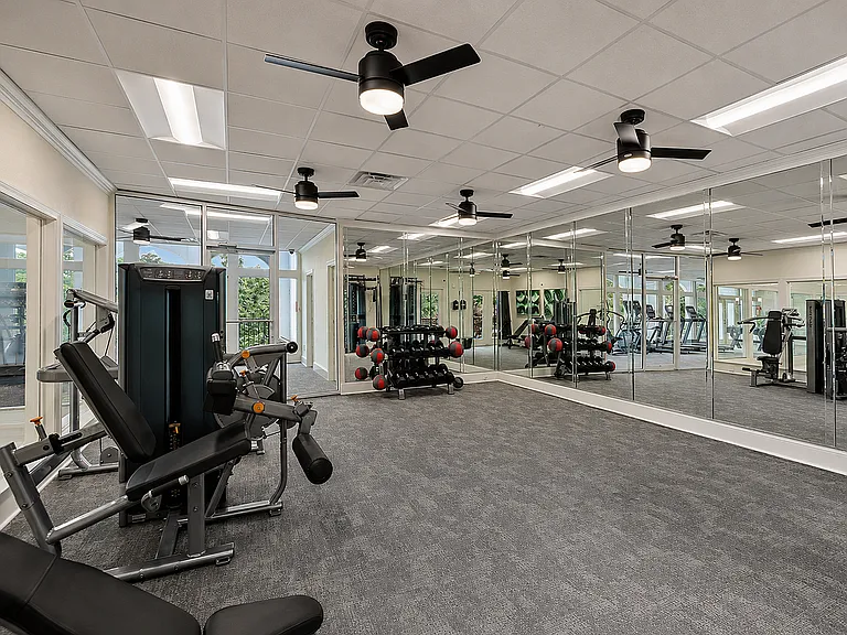 Stay active in the Avana Cumberland fitness center.