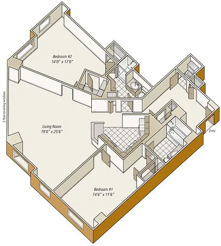 Floor plan B12