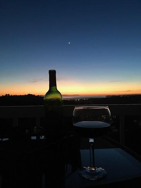 Evening Sunset View off Patio