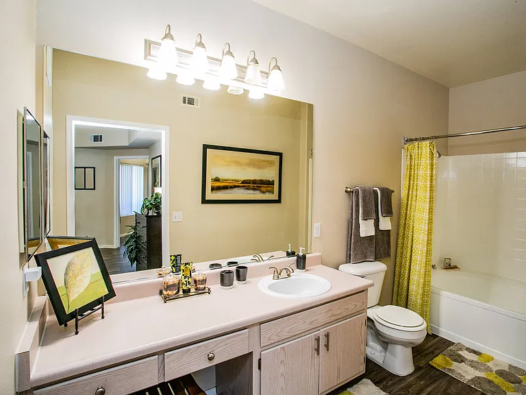 Full Bathroom with Soaking Tubs