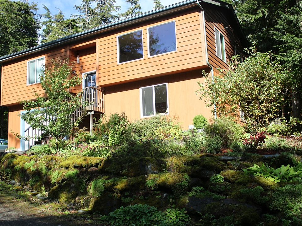 Landscaped front yard