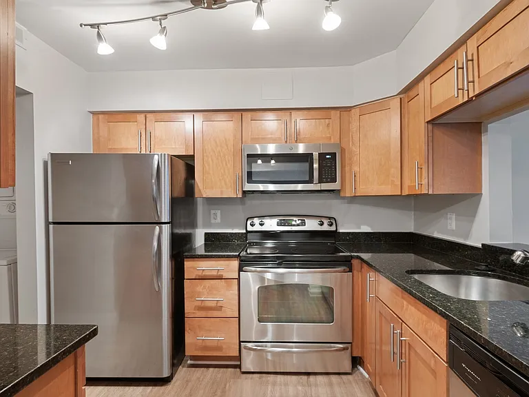 Your new kitchen has plenty of counter and cabinet space