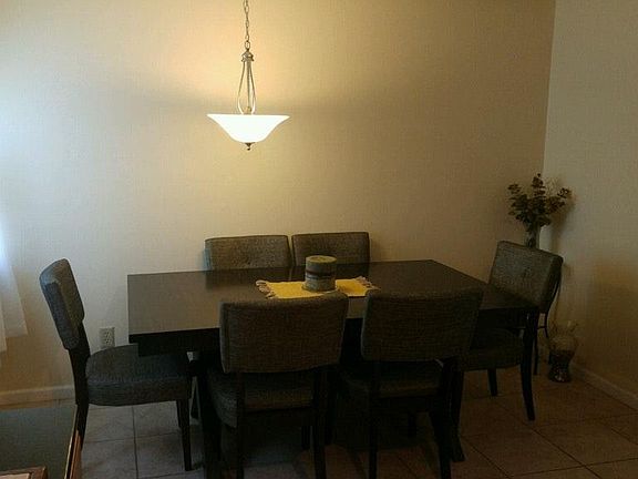 Generous dining space off kitchen